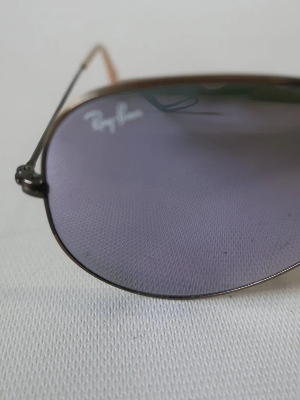 Womens Ray-Ban RB3025 Bronze Copper 167/4K 58 14 Aviator Large Metal Sunglasses